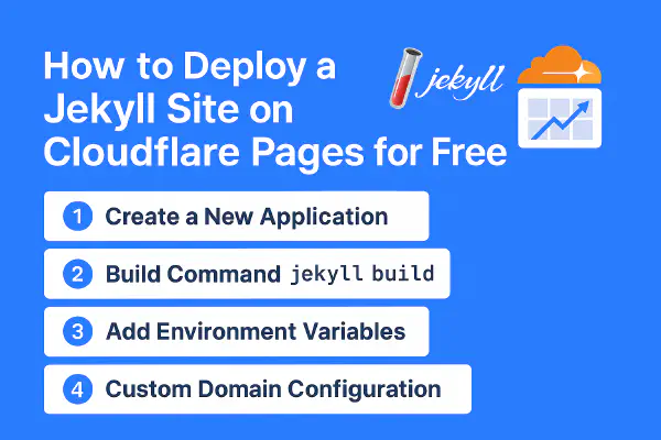 How to Deploy a Jekyll Site on Cloudflare Pages for Free – Step-by-Step Guide