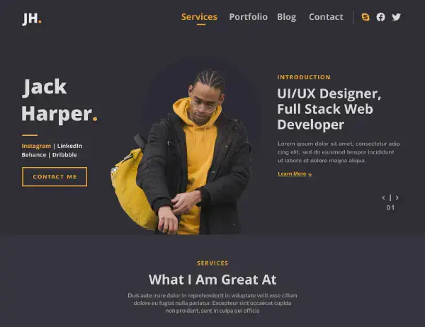 Palun ReactJs Template preview